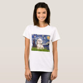 Sterrennacht - Shih Tzu (Y) T-shirt (Voorkant volledig)
