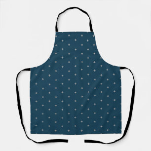 Sterrennacht Silver Stars Blauw Schort