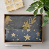 Sterrennacht Sky Art Nouveau Droom Meisje Decoupag Tissuepapier (Geschenk)