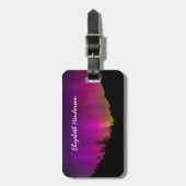 Sterrennacht Sky Bagagelabel (Voorkant verticaal)