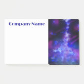 Sterrennacht Sky Blue saffier Post-it® Notes (Voorkant)