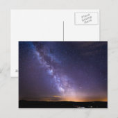 Sterrennacht Sky Briefkaart (Voorkant / Achterkant)