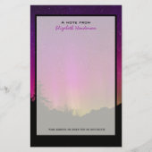 Sterrennacht Sky Briefpapier (Voorkant)