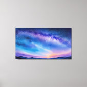 Sterrennacht Sky Canvas Afdruk (Voorkant)
