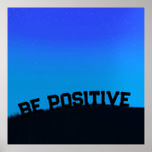 Sterrennacht Sky Digital Art gepersonaliseerd Poster (Voorkant)