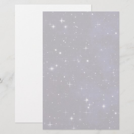 Sterrennacht Sky Grid Briefpapier (Voorkant / Achterkant)