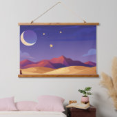 Sterrennacht sky hangend wandkleed (Slaapkamer)
