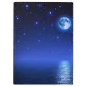 Sterrennacht sky klembord (Achterkant)