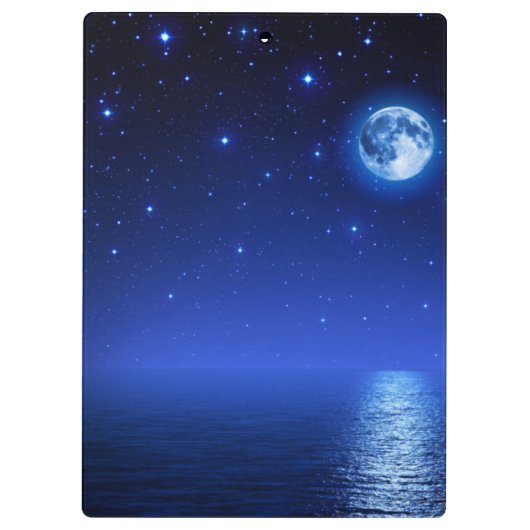 Sterrennacht sky klembord (Achterkant)