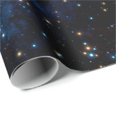 Sterrennacht sky met planeten cadeaupapier (Rol Hoek)