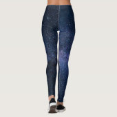 Sterrennacht Sky Milky Way Galaxy Leggings (Achterkant)