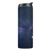 Sterrennacht Sky Milky Way Galaxy Thermosbeker (Gedraaid links)