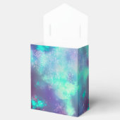 Sterrennacht sky Neon Lights Favor Box Bedankdoosjes (Geopend)