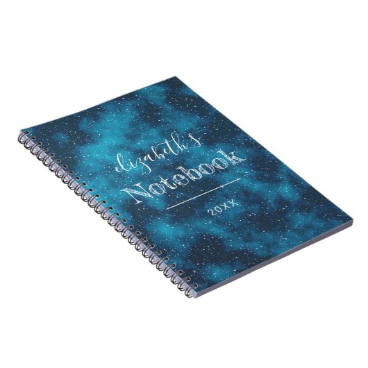 Sterrennacht Sky Personalized Notitieboek (Rechterzijde)