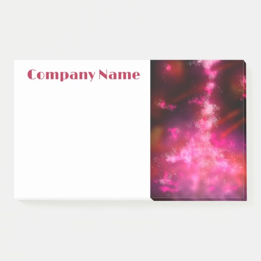 Sterrennacht Sky Pink Post-it® Notes (Voorkant)
