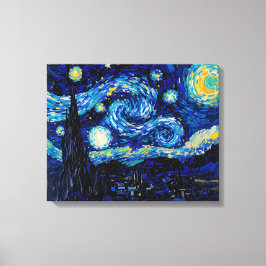 Sterrennacht Sky Premium Wrapped Canvas Muurkunst Afdruk