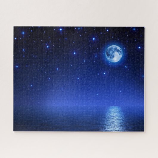 Sterrennacht sky puzzel (Horizontaal)