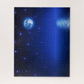 Sterrennacht sky puzzel legpuzzel (Verticaal)