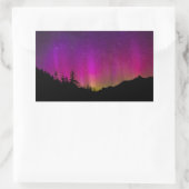 Sterrennacht Sky Rechthoekige Sticker (Tas)