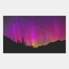 Sterrennacht Sky Rechthoekige Sticker