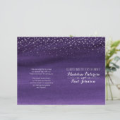 Sterrennacht sky trouwprogramma (Staand voorkant)