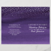 Sterrennacht sky trouwprogramma (Voorkant)