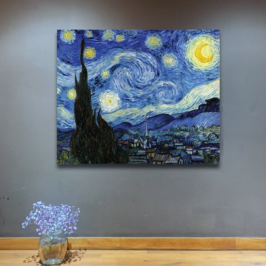 Sterrennacht Sky Vincent van Gogh Canvas Afdruk