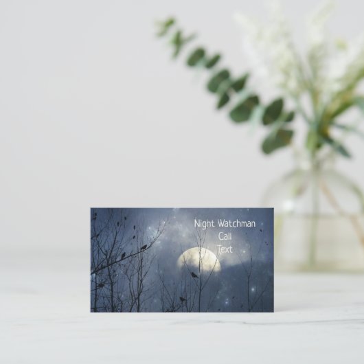 Sterrennacht Sky Visitekaartje (Staand voorkant)