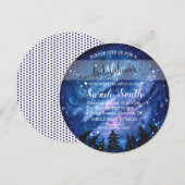 Sterrennacht Sky Vrijgezellenfeest Kaart (Voorkant / Achterkant)