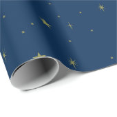Sterrennacht Sky Wrapping Paper Cadeaupapier (Rol Hoek)