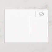 Sterrennacht, sla de datum op aankondigingskaart (Achterkant)