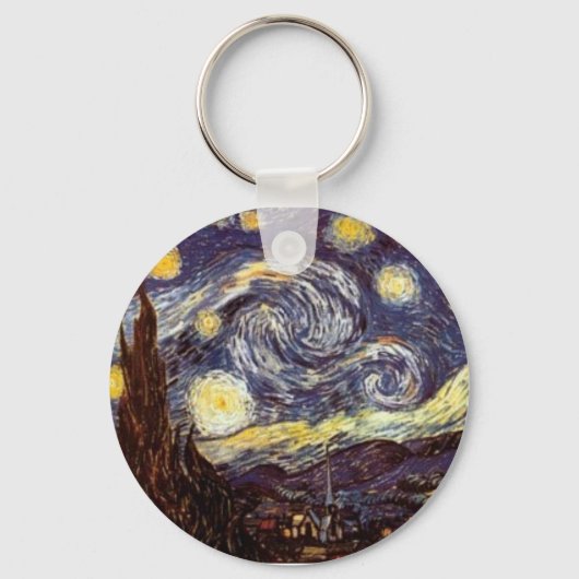 Sterrennacht Sleutelhanger (Voorkant)
