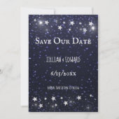 Sterrennacht sparen de Datum Aankondiging (Voorkant)
