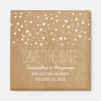 Sterrennacht Sparen de Magnet van de Datum