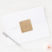 Sterrennacht sparen de Stickers van de Datum (Envelop)