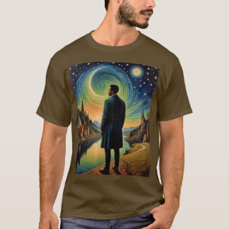 Sterrennacht Spiral Moon Castle Shirt