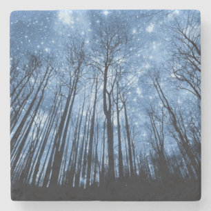 Sterrennacht Stenen Onderzetter