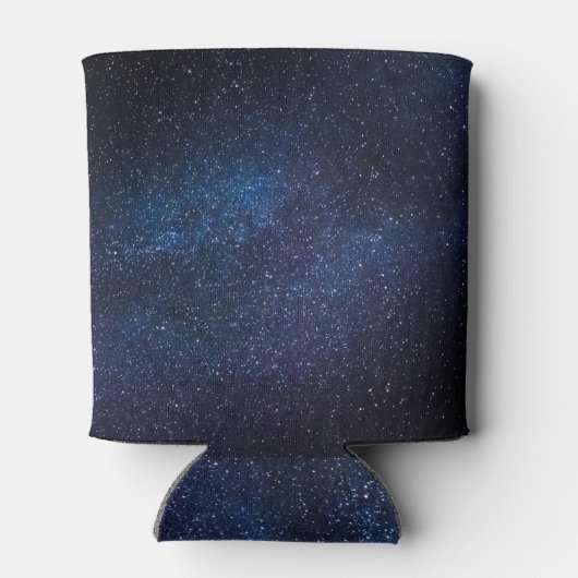 Sterrennacht Sterren Sky Galaxy Elegant Bruiloft Blikjeskoeler (Achterkant)