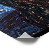 Sterrennacht Sterrennacht Abstract Sky Poster (Hoek)