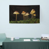 Sterrennacht stromende paddenstoelen spandoek (Beurs)