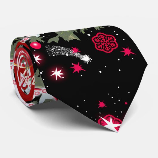 Sterrennacht Stropdas (Opgerold)