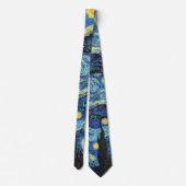 Sterrennacht Stropdas Van Gogh (Achterkant)