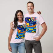 Sterrennacht surrealisme t-shirt (Unisex)