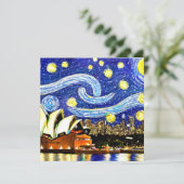 Sterrennacht Sydney Australia Opera House (Staand voorkant)