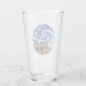 Sterrennacht Sydney Australia Opera House Glas (Achterkant)