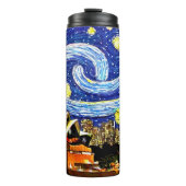 Sterrennacht Sydney Australia Opera House Thermosbeker (Voorkant)