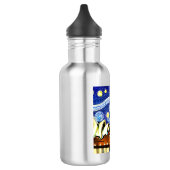 Sterrennacht Sydney Australia Opera House Waterfles (Links)