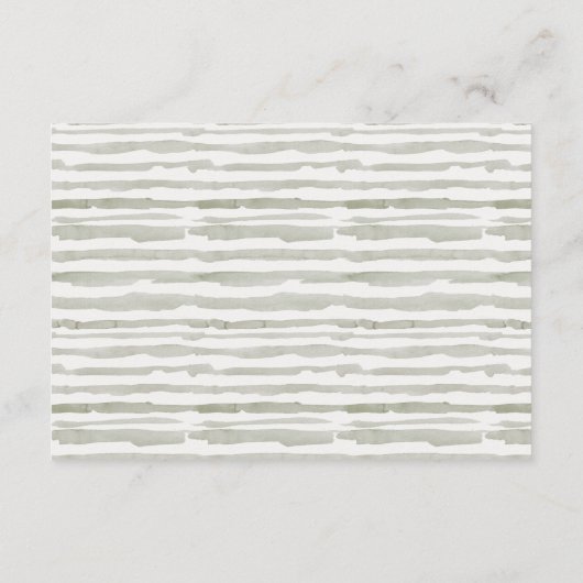 Sterrennacht Tropisch Palm Cabana Wedding Details Informatiekaartje (Achterkant)