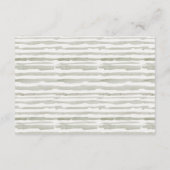 Sterrennacht Tropisch Palm Cabana Wedding RSVP Informatiekaartje (Achterkant)