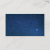 Sterrennacht Trouwplaats kaarten Plaatskaartje (Achterkant)